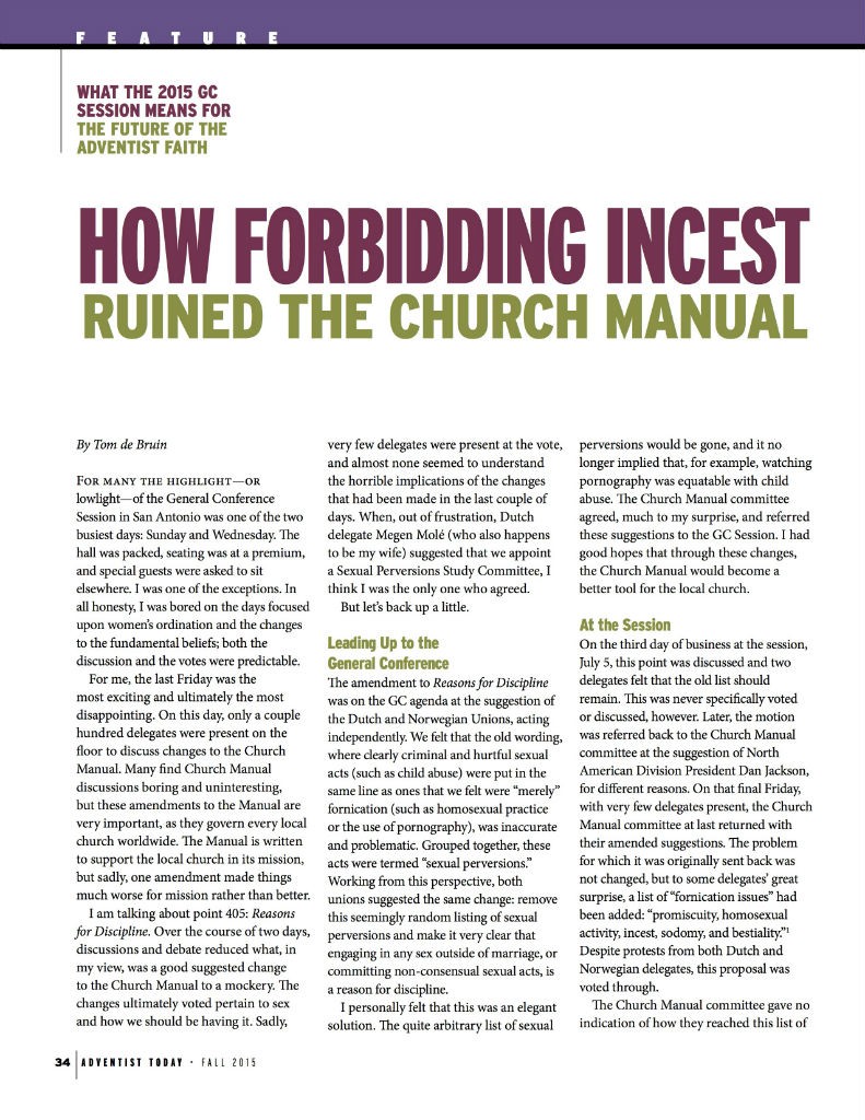 How Forbidding Incest Ruined the Church Manual